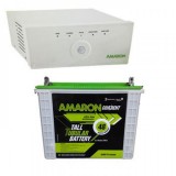 Amaron 880VA Pure Sine Wave Inverter & AMARON AAM-CR-CRTT150 150AH Tall Tubular Battery